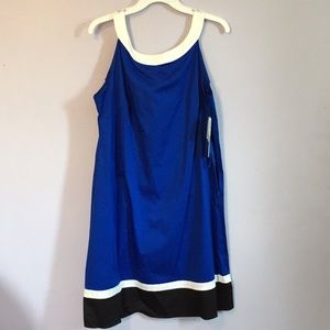 🆕  dby blue sleeveless dress Sz 16